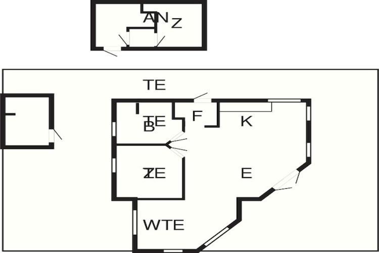 6 Person Holiday Home In フレデリクスハウン エクステリア 写真